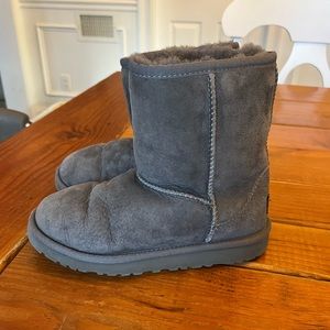 Kids UGG Classic Boots- Gray